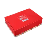 tinplate lunch box with clips